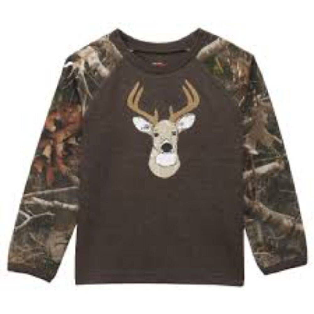 Outdoor Kids Camoflauge Deer T shirt